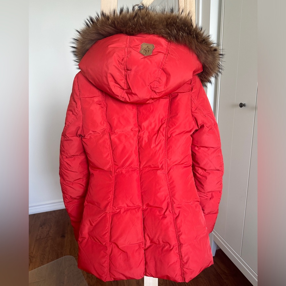 Mackage ADALI down coat with natural fur Signature Mackage Collar - Picture 4 of 17